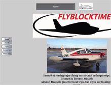Tablet Screenshot of flyblocktime.com